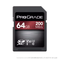  ProGrade Digital 铂格瑞 V30 锶系列 存储卡 闪存 SDX