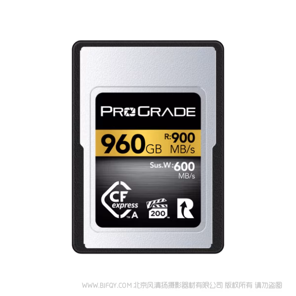 ProGrade 铂格瑞 CFEXPRESS TYPE A 2.0 R900MB W800MB GOLD CEA 金卡 120GB 240GB 480GB  960GB