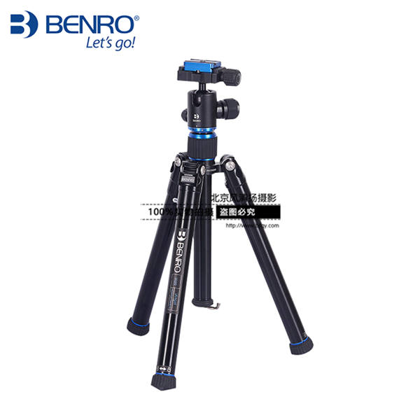 百诺IA09单反摄影三角架微单相机云台套装旅行便携手机自拍支架