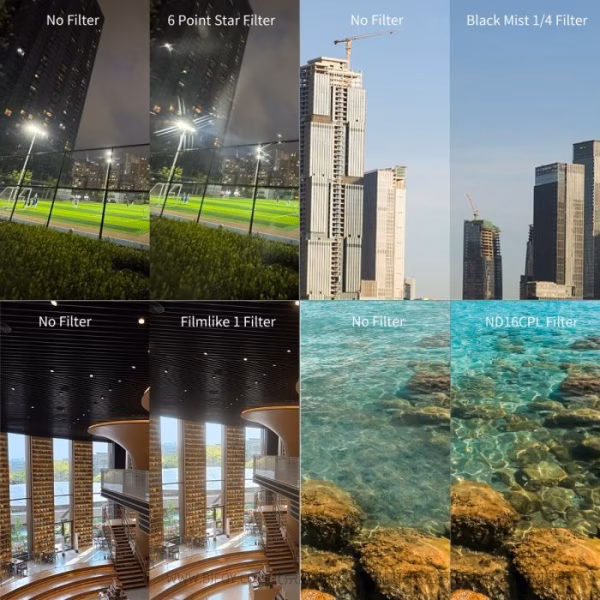 SmallRig斯莫格滤镜套件(适用于DJI Osmo Action 5 Pro/4) 5412