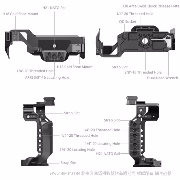 SmallRig斯莫格拓展框套件（适用于松下LUMIX S1 II / S1 IIE / S1R II） 4903