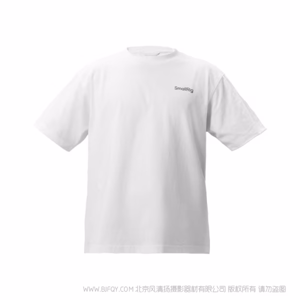 SmallRig斯莫格T恤衫 (XXL, 白色, 2025) 5347