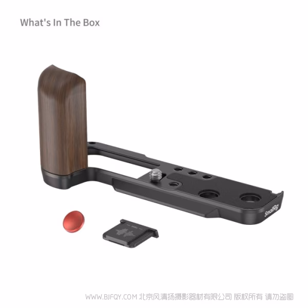 SmallRig 富士X100VI / X100V 木头L型手柄（黑色）4805