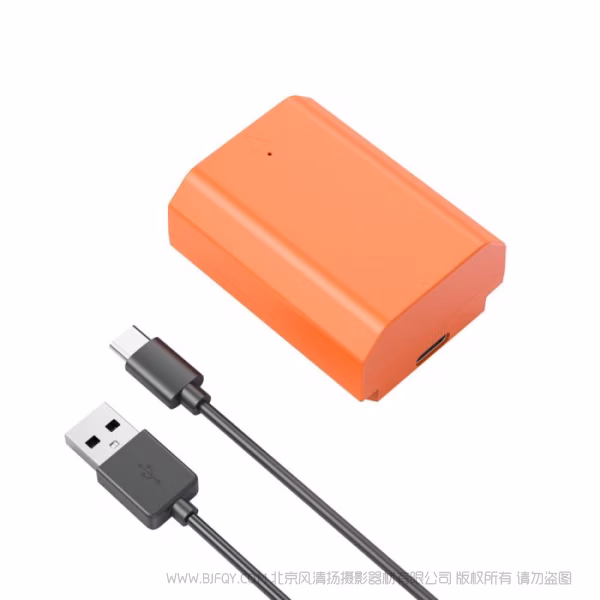 SmallRig SR100 直充相机电池（橙）4969AC