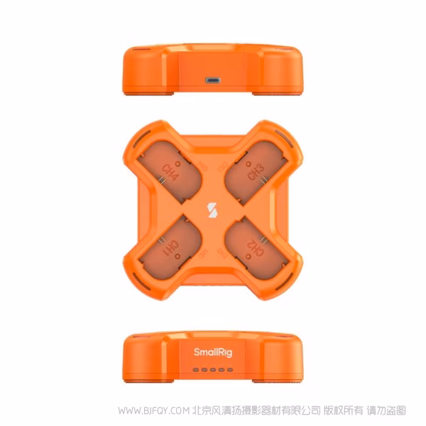 SmallRig LP-E6NH 四通道相机电池充电器4838