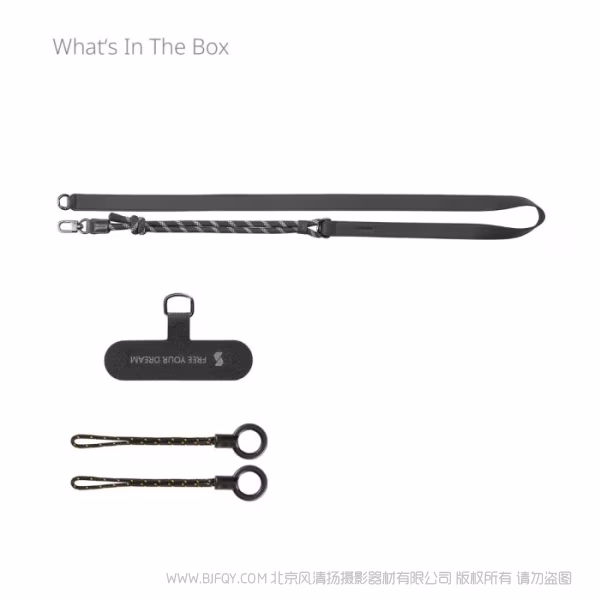 SmallRig斯莫格 FilMov 手机肩带（黑色）4989