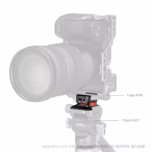 SmallRig 滑槽转阿卡快装板 MD4857