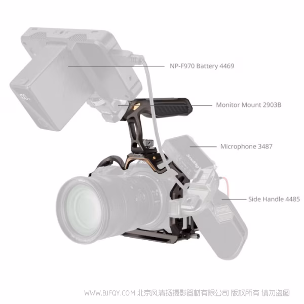 SmallRig斯莫格「夜鹰」拓展框套件(适用于尼康Z5 / Z5II / Z6 / Z6II / Z7 / Z7II) 5259
