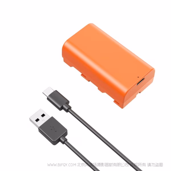 SmallRig适用 NP-F550 USB-C直充相机电池（橙）4971AC