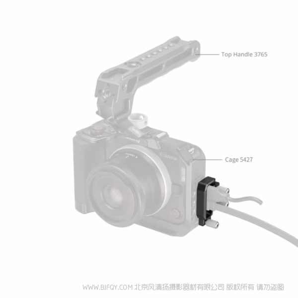 SmallRig斯莫格拓展框专用 HDMI 和 USB-C 线材固定夹（适用于佳能 EOS R50 V）5534