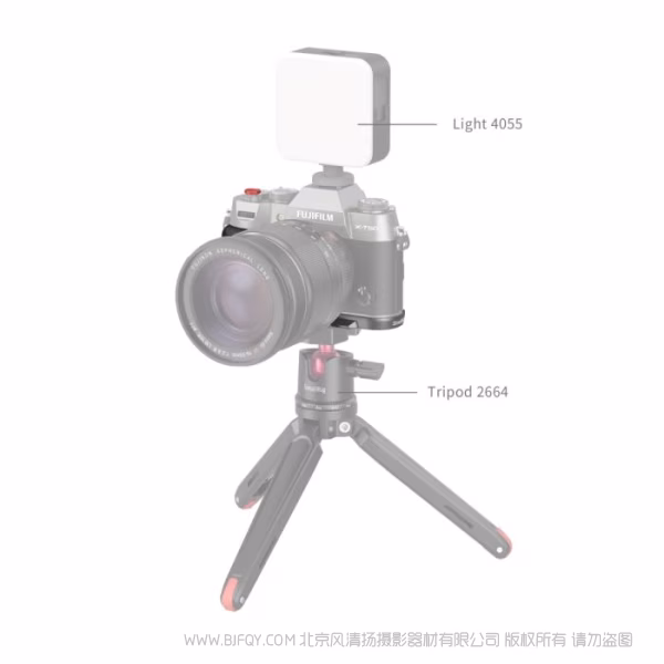 SmallRig X-T50 硅胶 L型手柄（石墨灰) 4712B