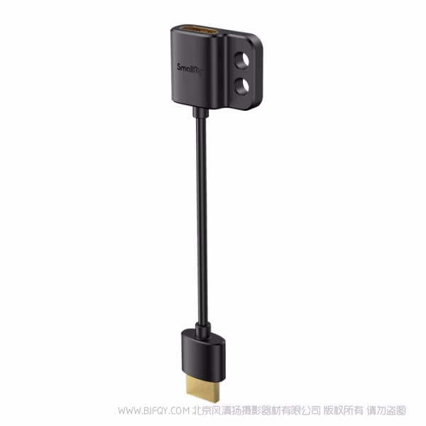 斯莫格 SmallRig 4K超细HDMI转接线A转A 3019