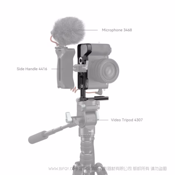 斯莫格 SmallRig 索尼Alpha 7C II / Alpha 7CR L型安装板 4569