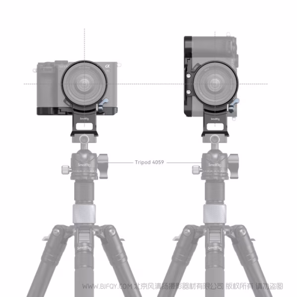 斯莫格 SmallRig 索尼Alpha 7C II / Alpha 7CR横竖拍安装板套件 4570（实物发4424*1+4438*1）