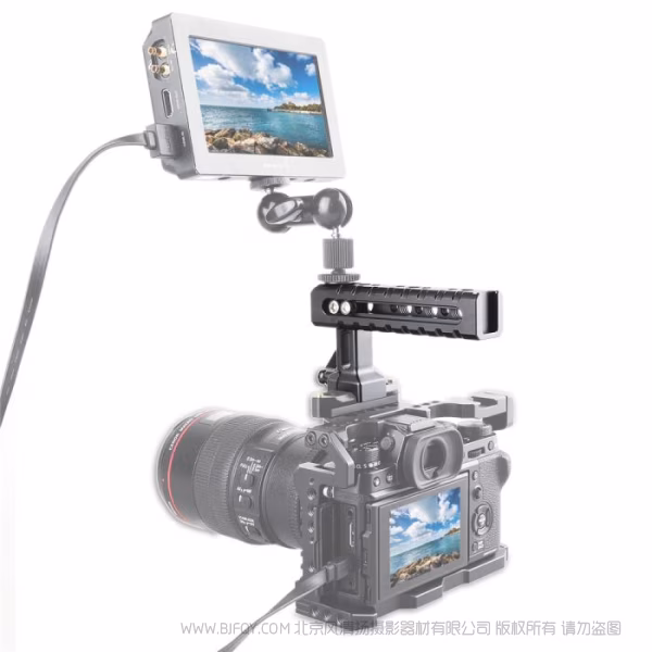 斯莫格 斯莫格smallrig滑槽手柄单反兔笼手柄拍摄相机手柄手持稳定器1955