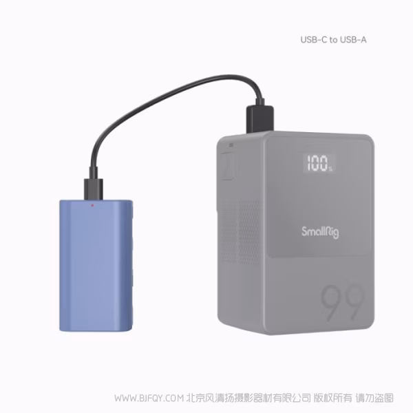 斯莫格 SmallRig斯莫格 NP-F550 USB-C直充相机电池 4331AC