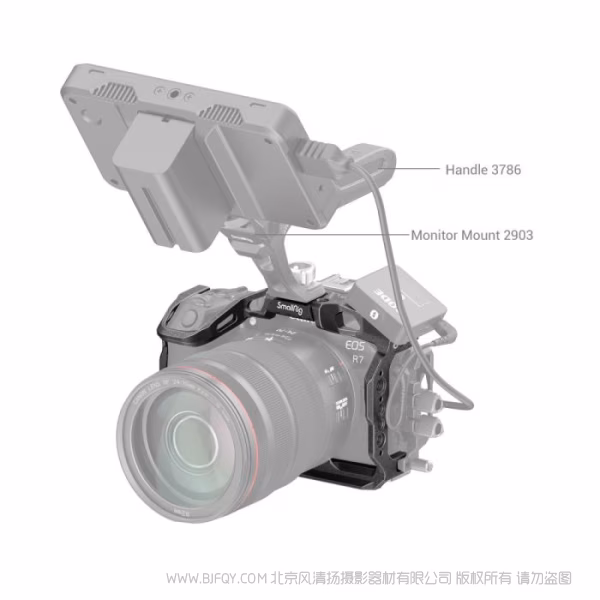斯莫格 SmallRig 佳能EOS R7 &ldquo;黑曼巴&ldquo;系列拓展框 4003B