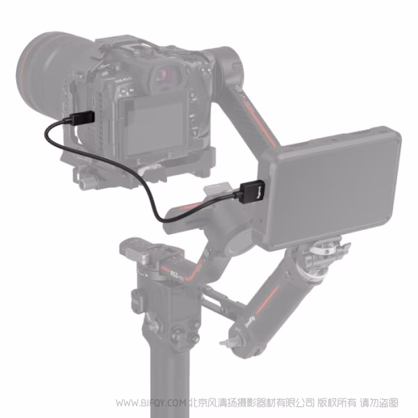 斯莫格 SmallRig 4K超细D转A HDMI数据传输线（55cm）3043B