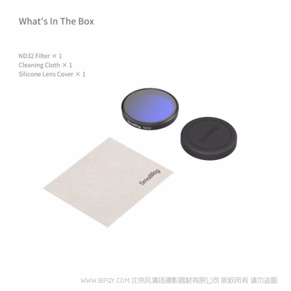 SmallRig斯莫格ND32滤镜（适用于大疆 Osmo Action 6）6085