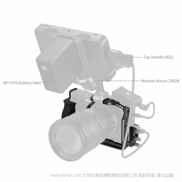 SmallRig斯莫格「迅鹰」快拆拓展框 (适用于尼康 ZR) 5904